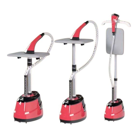 Отпариватель вертикальный для одежды Garment Steamer 2000W Красный Паровой утюг для всех видов ткани | Зображення 3