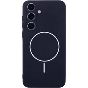 Чехол Silicone Cover Lakshmi Full Camera (AA) with Magnetic Fit для Samsung Galaxy A57 5G Темно-синий / Midnight blue