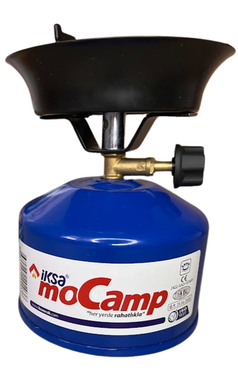 Газовая горелка-плита с пьезоподжигом Iksa MoCamp / Портативная походная горелка / Туристическая плита | Зображення 3