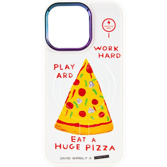 TPU+PC чохол Funny pictures with MagSafe для Apple iPhone 13 Pro Max (6.7") TPU+PC, Pizza