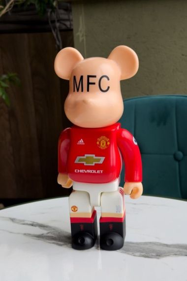 Фигурка Bearbrick MFC дизайнерська статуетка ведмідь Беарбрік 28 см mb040 червоний | Зображення 4