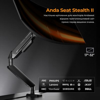 Кронштейн Anda Seat Stealth II 17 (AD-W-A6D-1S-BB) | Зображення 6