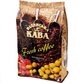 Кофе в зернах Віденська кава Fresh Coffee 500г, зерно смесь арабики Индии и Африки для еспрессо, кофемашин