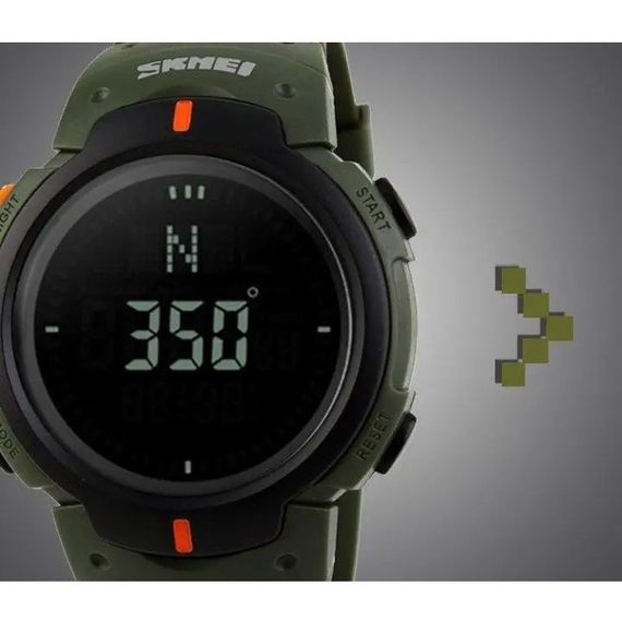 Стильний армійський годинник SKMEI 1231AG, Годинник армійський оригінал, Найкращий UM-279 тактичний годинник