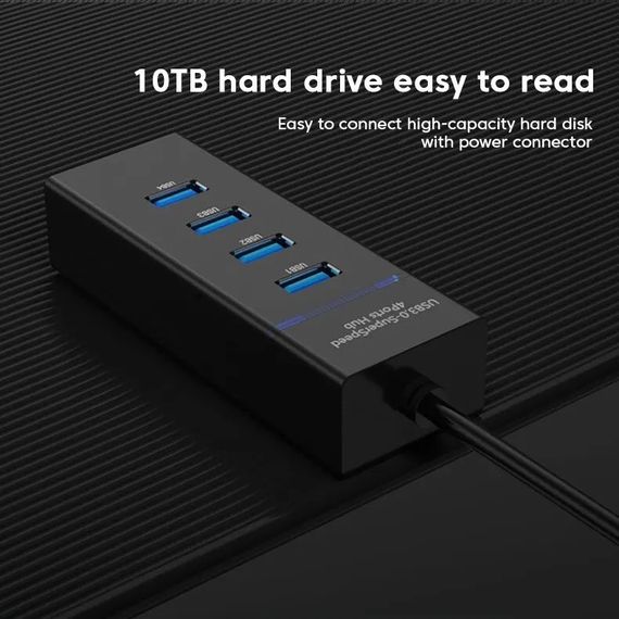 USB-хаб Type-C на 4 порта USB 3.0 | Зображення 1