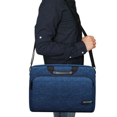Сумка для ноутбука Grand-X 14'' SB-148 soft pocket Navy (SB-148N) (SB-148N) | Зображення 8