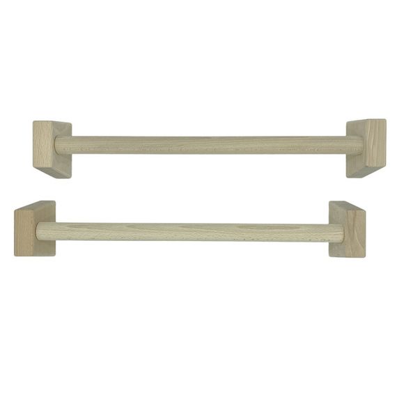 Паралетси, упори для віджимання дерев'яні Wood Gym Push Up NE-WD-60 з бука 50 см 2 шт | Зображення 4