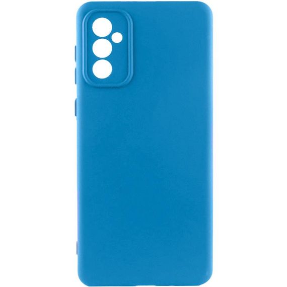 Чохол TPU GETMAN Liquid Silk Full Camera для Samsung Galaxy A57 5G Синій / Royal blue