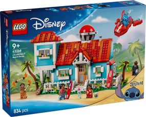 Конструктор LEGO Disney Classic Пляжний будинок Ліло і Стіч 43268