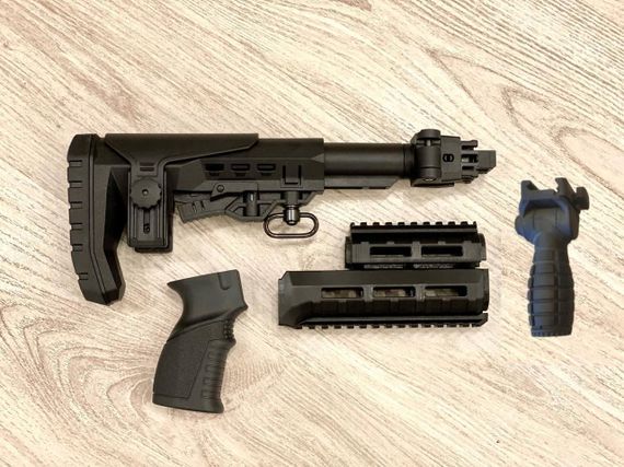 Обвіс на ак 47 ак 74 АКМ Приклад на ак 47 ак 74 АКМ Сет на АК Тюнінг на АК Обвіс на ак АНТАБКА в подарунок