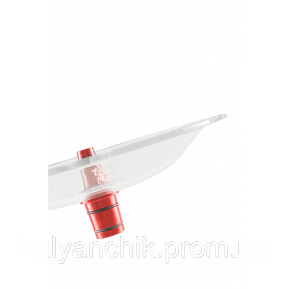 Кальян Kaya ELOX 630 BORO Clear Cumulus Cut Red 2S | Зображення 1