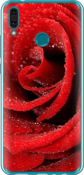 Чехол на Huawei Y9 2019 Красная роза "529u-1602-17620"