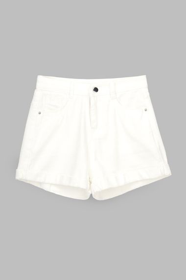 Шорти джинсові жіночі 608 XL Білий (2000990377647S) shop (2000990377647) | Зображення 7