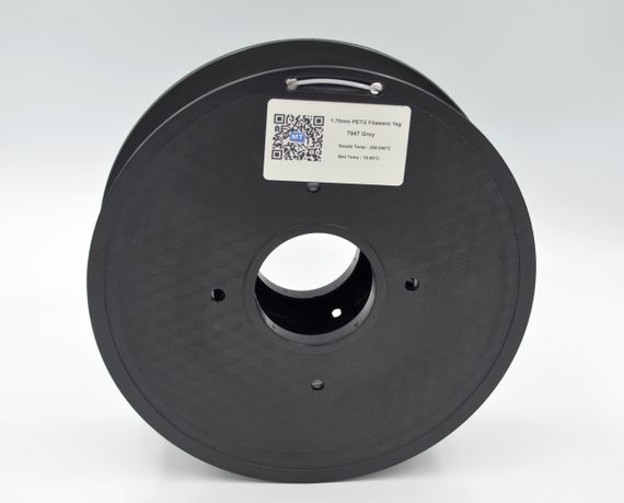 PETG-пластик MT Filament до 3D-принтера 1.75 мм 1 кг 7047 сірий (3DMT-PETG1.75-01-7047GR) | Зображення 2