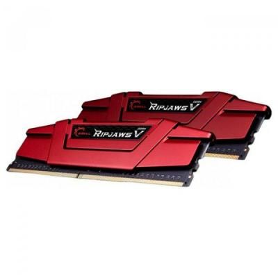 Модуль памяти для компьютера DDR4 8GB (2x4GB) 2400 MHz RIPJAWS V RED G.Skill (F4-2400C17D-8GVR) | Зображення 2