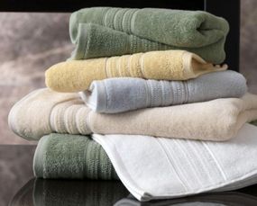 Набір 2 рушники Soft Cotton Aria Green лицьовий та банний, махра