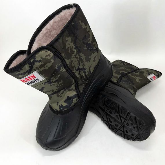 Чоботи чоловічі утеплені 44р 28см, спеціальне зимове взуття чоловіче