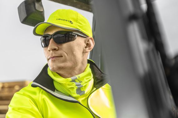 Окуляри захисні Hoegert MAINZ HT5K007 чорні лінзи, універсальний розмір | Зображення 1