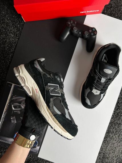 Мужские зимние кроссовки  New 2002R Gore-Tex Black Beige , Вьетнам 44 | Зображення 8