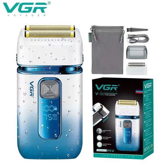 Машинка для стрижки бездротова VGR V-362