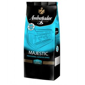 Кофе Ambassador в зернах 1000г пакет, "Majestic" (am.52088)