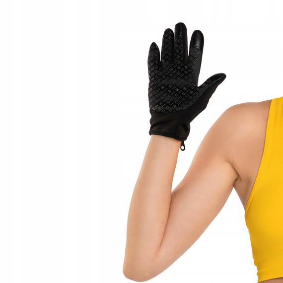 Рукавички для бігу 4FIZJO Size XL Black (P-5907739318145) | Зображення 4