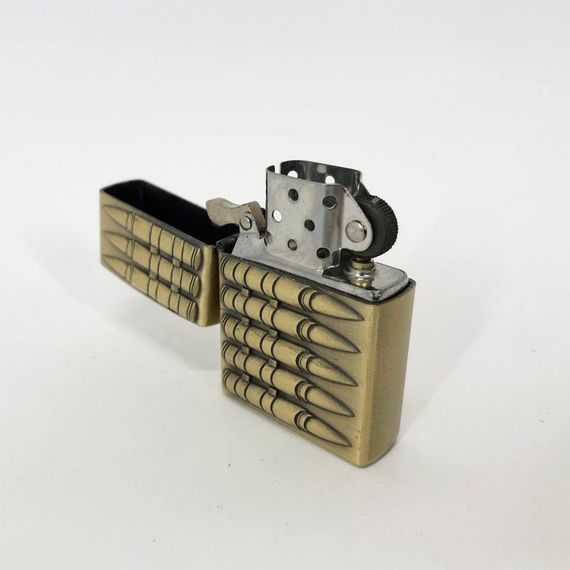 Зажигалка бензиновая в подарочной коробке 367-1, зажигалка подарок на день рождения, необычная зажигалка | Зображення 7