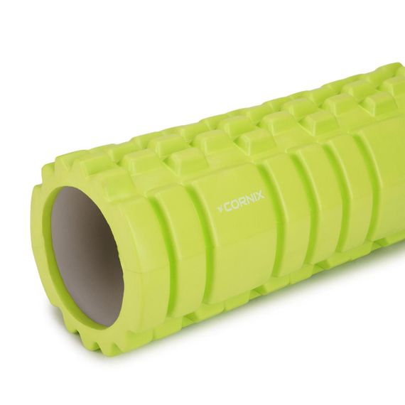 Массажный ролик Cornix EVA 33 x 14 см (валик, роллер) XR-0034 Green | Зображення 3