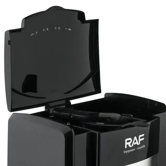 Кавоварка крапельна на дві чашки RAF R.115, Потужна електрична побутова кавоварка для дому та офісу | Зображення 4