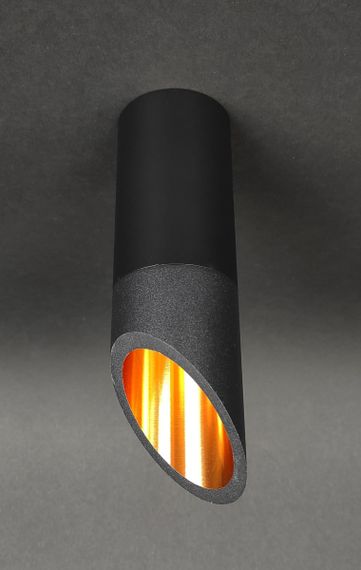 Люстра стельова на 1 лампочку 27619 Чорний 19х6х6 см. | Зображення 3