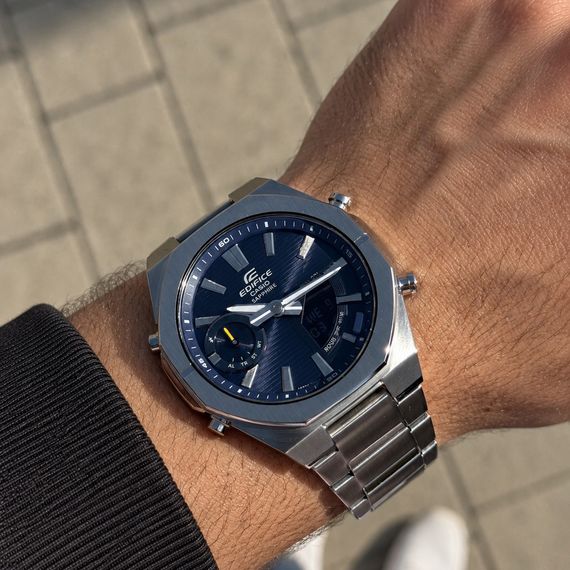 Чоловічий годинник Casio Edifice ECB-S10D-2A з Bluetooth, сапфіровим склом та сонячною батареєю | Зображення 1