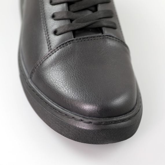 Кеди чоловічі шкіряні 589987 Чорні 40 41 42 43 44 45 | Зображення 3