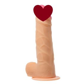 Фаллоимитатор Гигант реалистичный с мошонкой EGZO FS02 на присоске Sex Aura