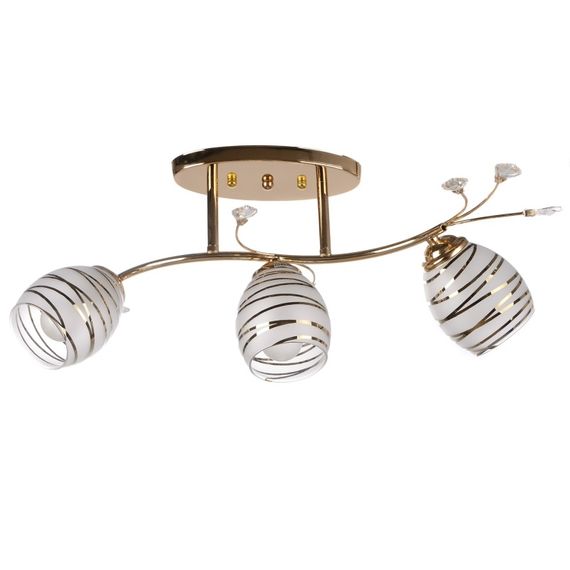 Люстра потолочная классическая в зал E14 40W G (LK-245C/3)