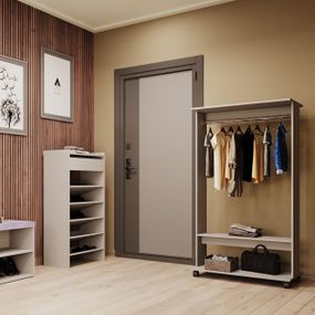Гардеробна стійка Doros Д2 85х41,6х150 см Дуб сонома (DRS-011417)