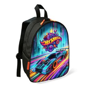 Рюкзак детский Хот Вилс / Hot Wheels школьный/городской 34х27х13 см для мальчика (02675)
