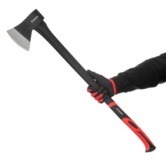 Сокира 1250 г, ручка з фібергласу INTERTOOL HT-0264 | Зображення 4