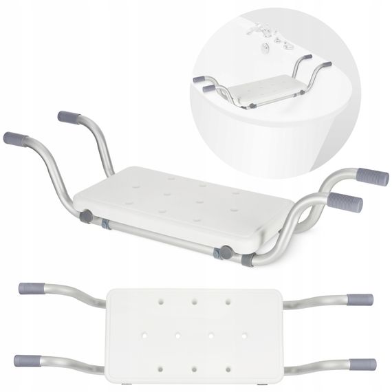 Сидіння-лава для ванної 4FIZJO регульоване White/Grey (P-5905973403436) | Зображення 6