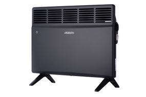Конвектор електричний ARDESTO  CH-1500MCA, 1500 Вт, 15 м2, закритий нагрів. елемент, IP24, мех. керування, антрацит матовий (CH-1500MCA)