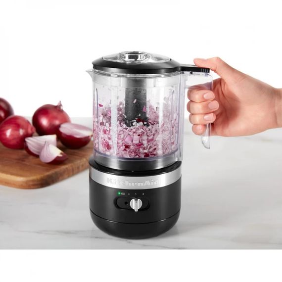 Кухонний комбайн KitchenAid бездротовий 5KFСB519EBM чорний матовий | Зображення 5