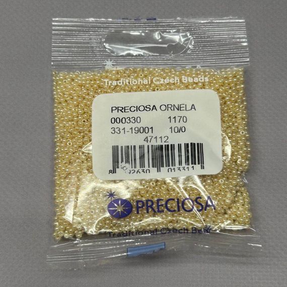 Бісер чеський Preciosa 10/0, колір 47112 - 5 г | Зображення 1