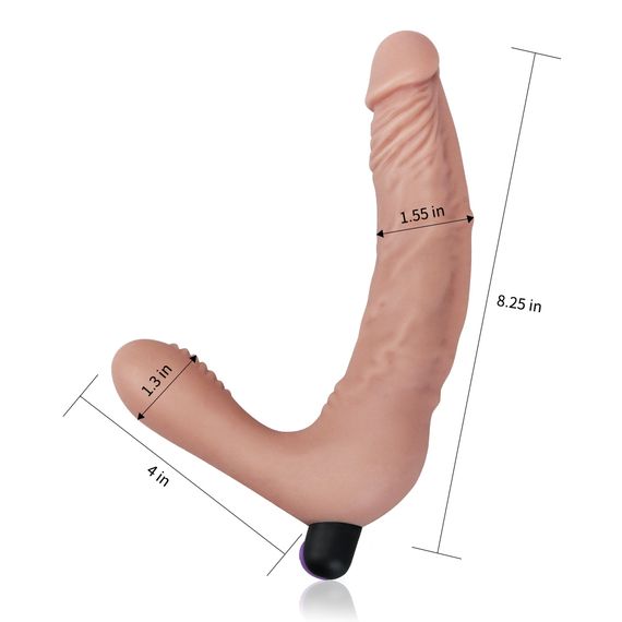 Страпон - IJOY Rechargeable Strapless Strap-On | Зображення 5