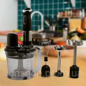 Блендер DOMOTEC MS-5106 5в1 (занурювальний, 800Вт, нерж.)