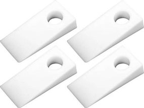 Клини монтажні з твердого пластика YATO 100х 50х 25 мм, з отвоом Ø= 25 мм 4 шт. YT-67370