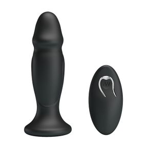 Анальна пробка з вібрацією MR Play Super Rower Powerful Vibrating Anal Plug, чорна