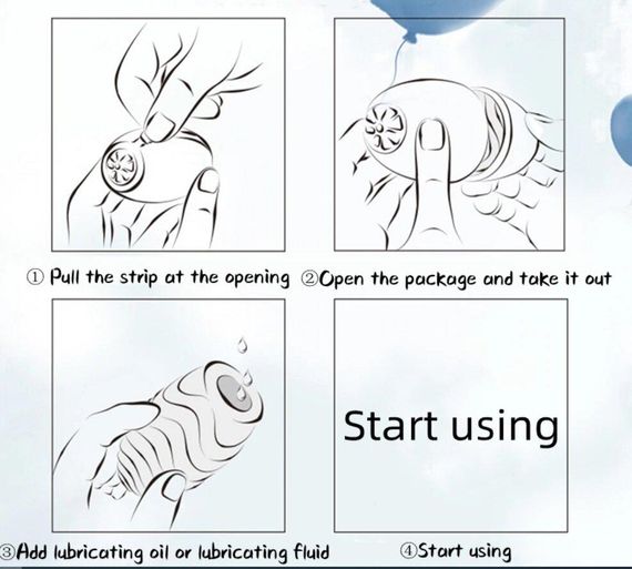 Мастурбатор яйце Pretty Love - passionate Double-Sided EGG, BI-014832-1 Sex Aura | Зображення 7