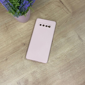 Чохол Samsung S10 + Plus Пудра