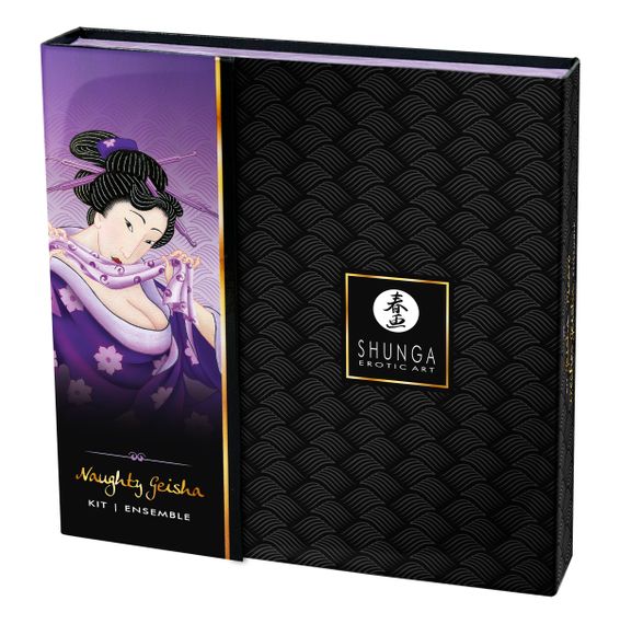 Набір збудливої косметики + віброкуля Shunga NAUGHTY GEISHA COLLECTION 31ML | Зображення 8