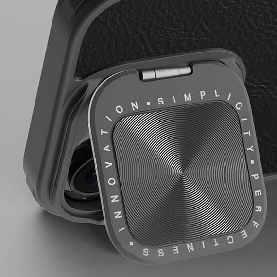 Шкіряний чохол-книжка Nillkin Qin Prop для Apple iPhone 16 Pro Max (6.9") Black | Зображення 4