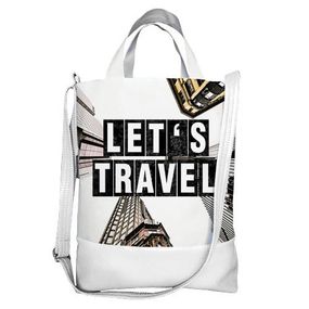 Сумка городская City Let`s travel 34x40 см (SCB_LP010_WH)